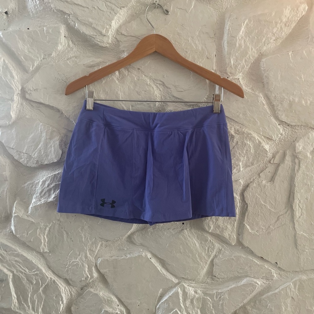 Under Armour Fitted Heatgear Indigo Athletic Skirt Small
